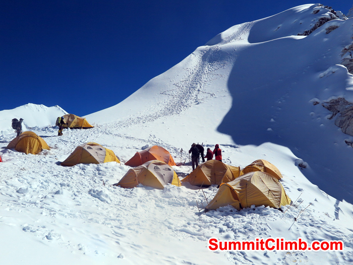 Getting ready for summit push. Photo Stefan Brohn